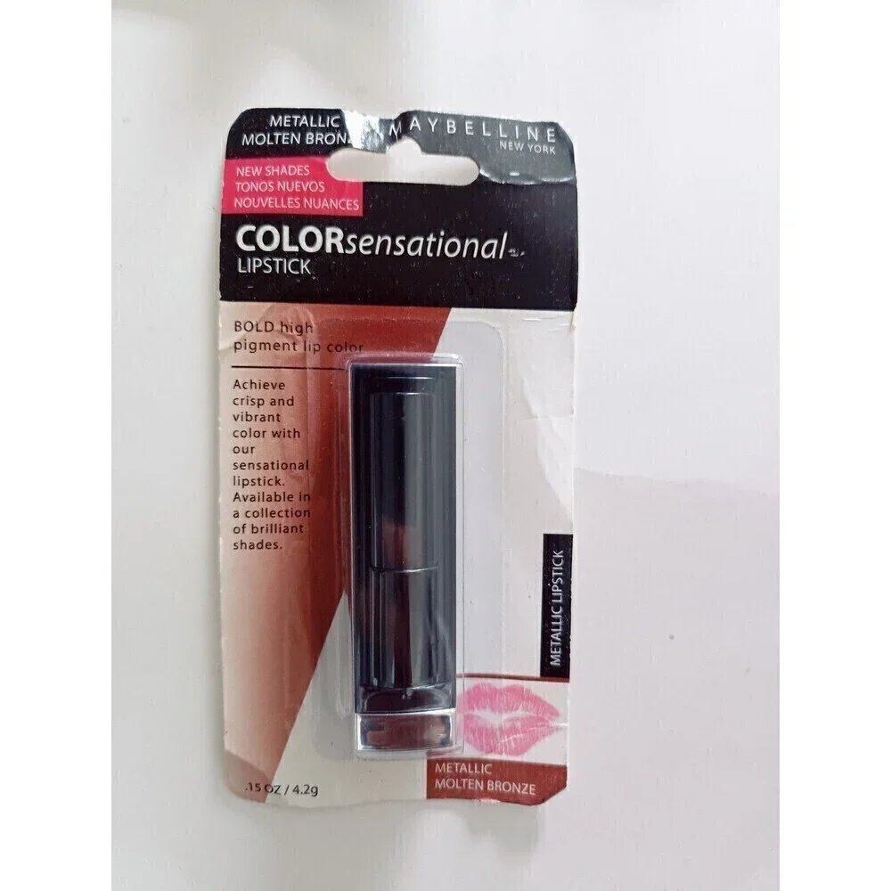 Maybelline New York Color Sensational Brown Lipsticks Lot Of 5 Browns Bronzes